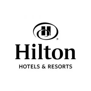 Hilton logo, an Airsec client